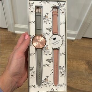 OLIVIA BURTON Rose Gold and Pink Watch Set